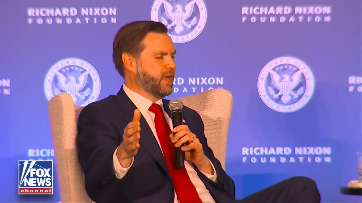 “It's not over yet, but so far, so good.” Vice President JD Vance praised President Trump's handling of Iran at the Richard Nixon Presidential Library, arguing the administration has stayed focused on its original mission despite outside pressure. Vance said Trump's objective has remained unchanged: destroy Iran's conventional military capabilities, eliminate its ability to project power and ensure “they never have a nuclear weapon, ever.”