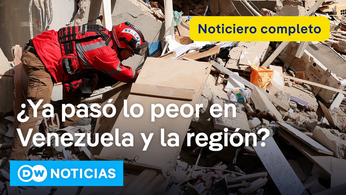 🔴 DW Noticias 25 junio: Venezuela y Latinoamérica se encuentran en alerta tras doble terremoto Se han contabilizado al menos 30 réplicas en Venezuela en las últimas horas. Según la presidenta encargada de ese país, Delcy Rodríguez, la situación actual es una "etapa tan compleja, marcada por el impacto de la catástrofe". El desastre natural ocurrió el miércoles, cuando dos terremotos azotaron varias regiones de Venezuela.