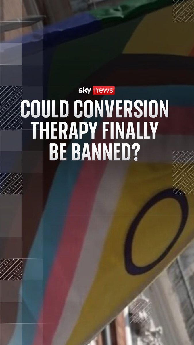 Ministers are publishing a draft bill that would outlaw practices seeking to suppress or change someone's sexual orientation or gender identity. Sky's Oscar Bentley reports ⬇️ Latest: