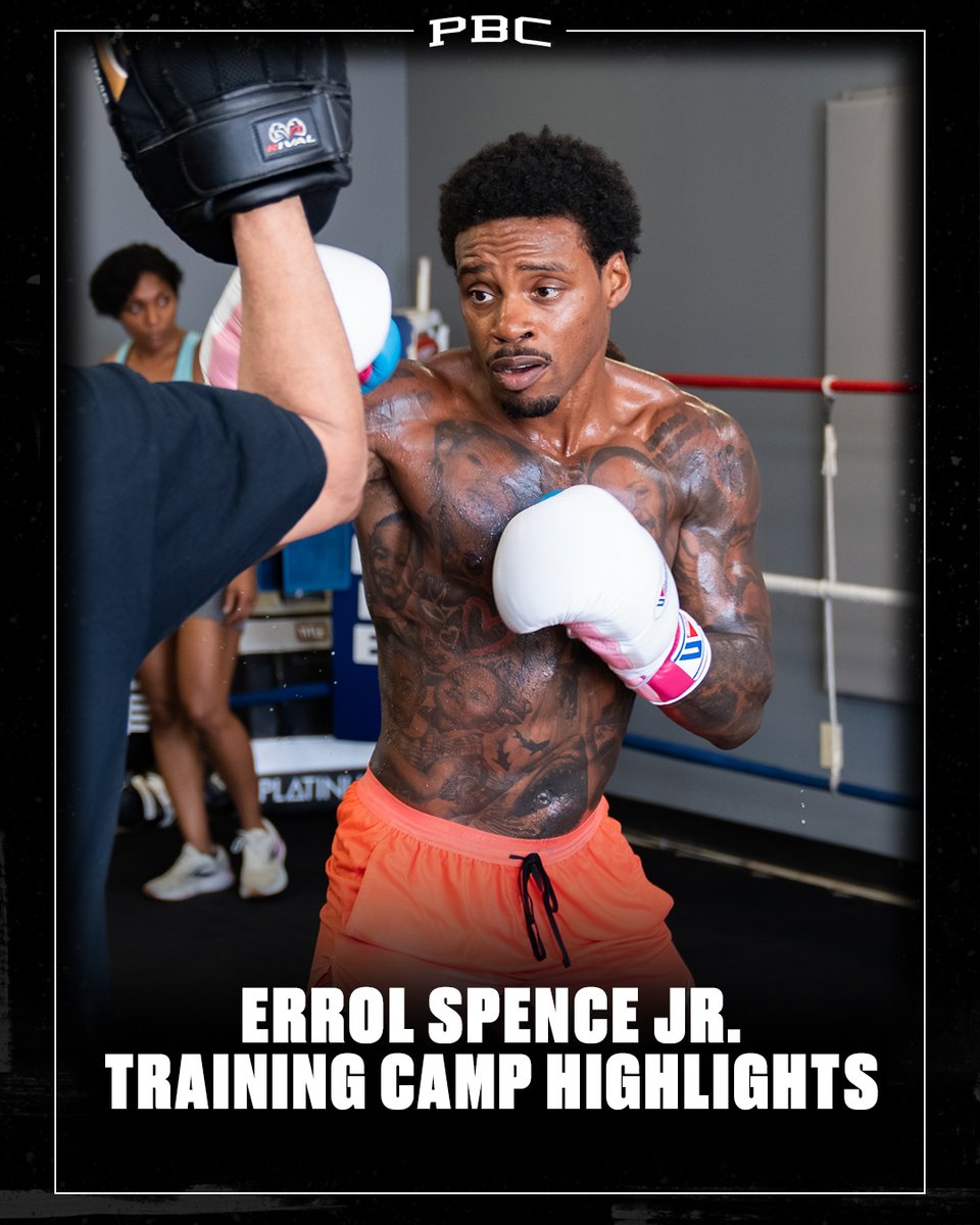 🦈 The Big Fish Errol Spence is BACK and looking sharp ahead of July 25. #SpenceTszyu