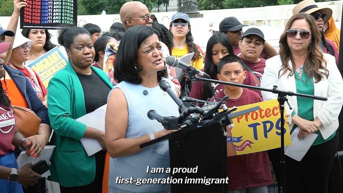 I am a proud first-generation immigrant. And when I am chair of the Immigration Subcommittee, we will pass permanent protections and pathways to citizenship for immigrant families.