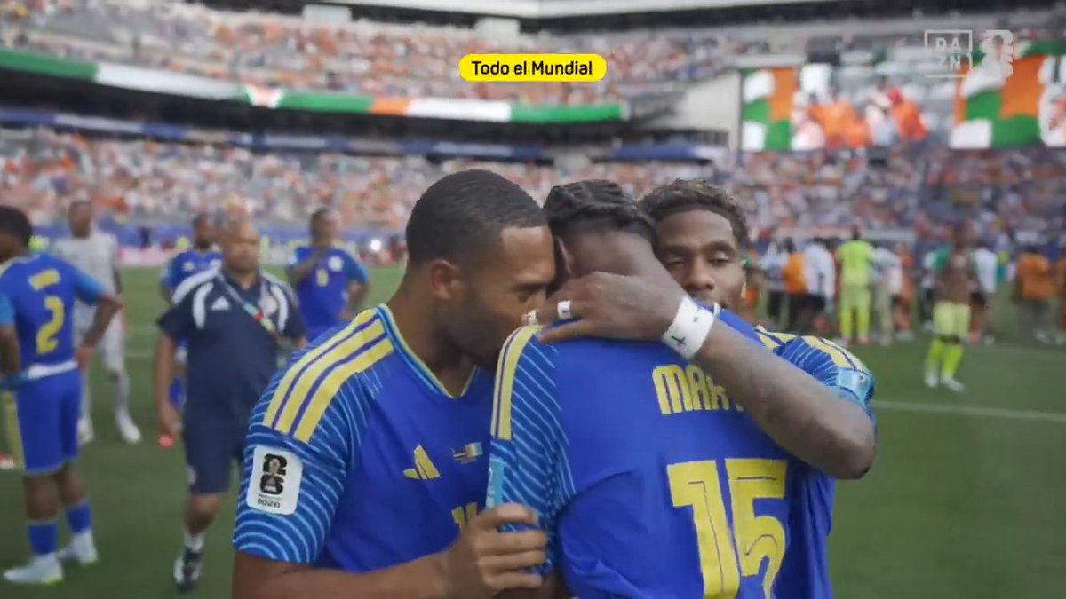 🥹 No estoy llorando 😣 Tú estás llorando Curazao se despide del Mundial pero se queda en nuestros corazones #DAZNMundial #FIFAWorldCup