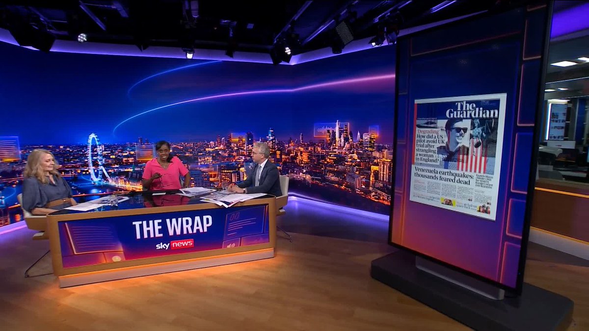 What's on Friday's front pages? 📰 @SkyGillian is joined by Times columnist and leader writer Sebastian Payne and journalist and author @QueenChristina_ for a first look at tomorrow's top stories. #PressPreview 📺 Sky 501, Virgin 602 and Freeview 233