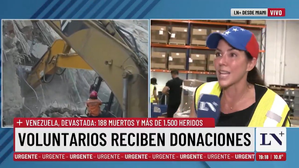 🔹 “Por favor, apiádense, cero política, que llegue la ayuda ya” La conductora Daniela Kosán suplicó entre lágrimas que la asistencia humanitaria llegue rápido a Venezuela y pidió dejar de lado las trabas burocráticas y los conflictos políticos. 📺 En Siempre+