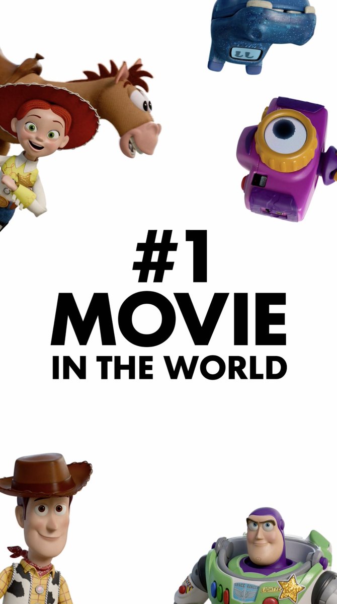 To all the fans around the world, thank you for making #ToyStory5 a global phenomenon! To infinity and beyond 🚀✨🤠 Experience it in theaters NOW!