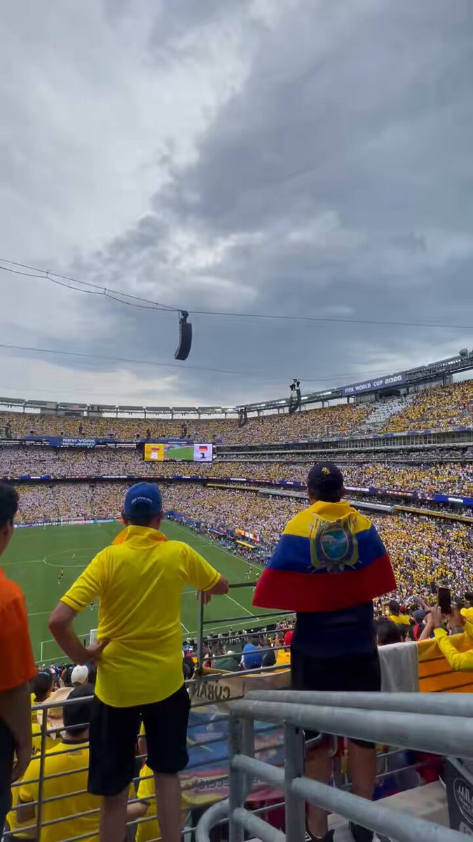 The scene at full time. Fathers hugging sons, Germans high-fiving Ecuadorians, tears flowing, flags waiving, drops of beer flying. FaceTimes with those who couldn’t come, thoughts of those who are no longer here to witness. Impossible to not get emotional around this.