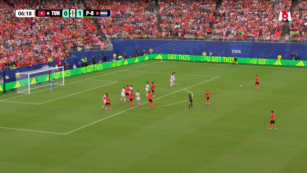🚨 LA DÉFENSE TUNISIENNE EST AUX ABOIS, LES AIGLES DE CARTHAGE SONT EN PLEIN NAUFRAGE !!! 😰 2-0 pour les Néerlandais en 6 minutes. 🎥 M6 - Coupe du Monde de la FIFA 2026™