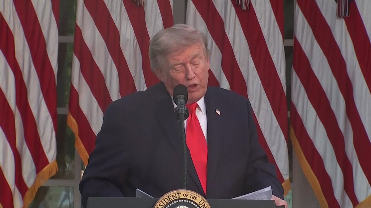 Trump to Farmers: We have a new market coming up, and that's called The Lovely Country of Iran. It's a beautiful place. Would anybody like to go there? They're having a hard time with food and we're going to be taking some of their money and we'll spend it and we're going to be buying wheat, soybeans, and corn, a lot of it, and that process is going to be starting soon. It’s going to be big.
