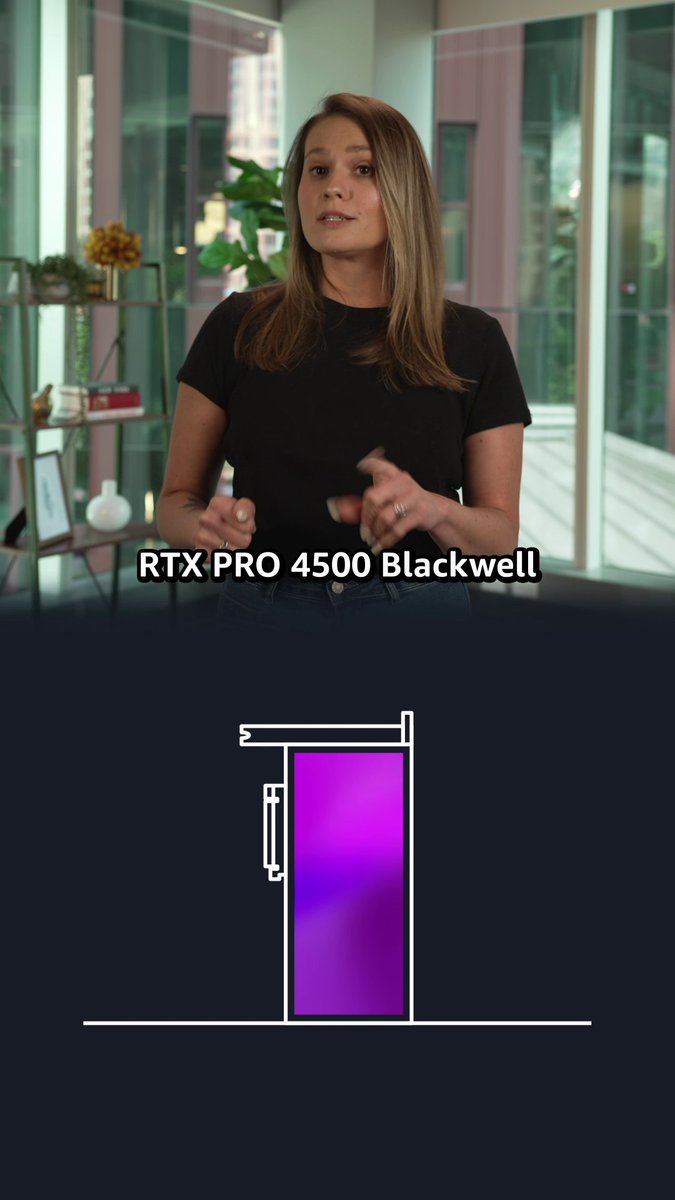 Scale your AI inference, graphics, and analytics workloads with the GPU power to get you there. Amazon EC2 G7 instances are now generally available—accelerated by @NVIDIA RTX PRO 4500 Blackwell Server Edition GPUs, first on AWS.