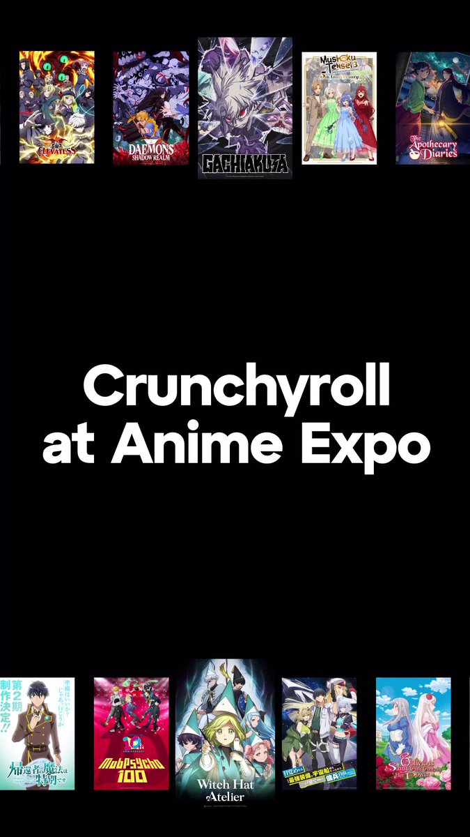 Ready for another exciting Anime Expo with Crunchyroll? We're just 1 week away! Catch our full #AX2026 programming lineup: