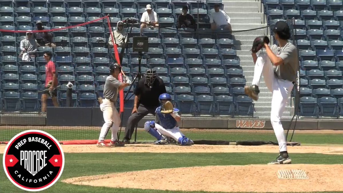 ๐๐๐๐ ๐๐๐ ๐๐ซ๐๐๐ญ: ๐ช๐ฒ๐๐ ๐๐ผ๐ฎ๐๐ ๐๐๐๐ ๐ต LHP Easton Sarmiento (Ayala Baseball) emerged as one of the biggest winners of the SoCal ProCase. ๐ The UC Santa Barbara Baseball recruit pairs an ultra-projectable frame with a 91+ mph fastball, sharp slider, and feel for three potential above-average offerings. ๐ ๐: | Prep Baseball Draft HQ | PREP BASEBALL CALIFORNIA
