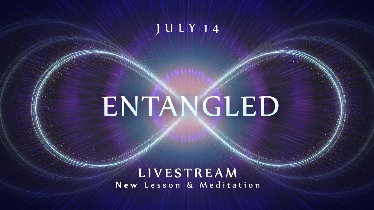 Join us for “Entangled,” Dr Joe’s brand-new online lesson and meditation, live on Tuesday, July 14, 2026, at 5 p.m. EDT / 2 p.m. PDT. Register now: