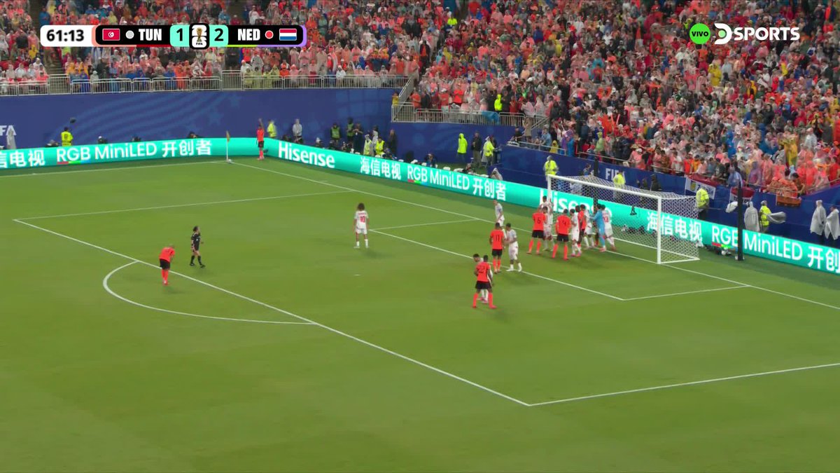 🇳🇱💥 VAN HECKE Y EL 3-1 DE PAÍSES BAJOS A TÚNEZ. Con este resultado, aseguran el primer puesto. 🏆