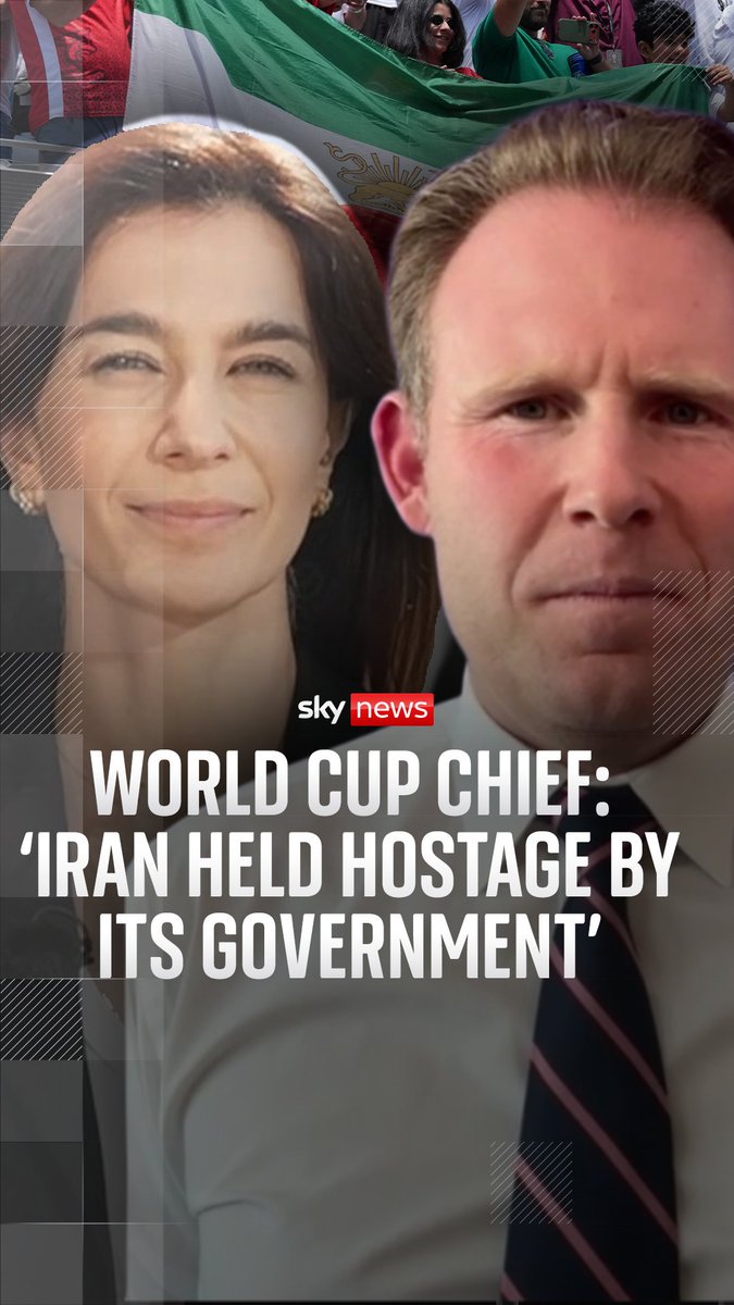 ‘Iran is a team that is unfortunately held hostage by its government.’ I spoke to World Cup chief Andrew H. Giuliani about the claims from Iran’s coach that their team is the most oppressed in the tournament.