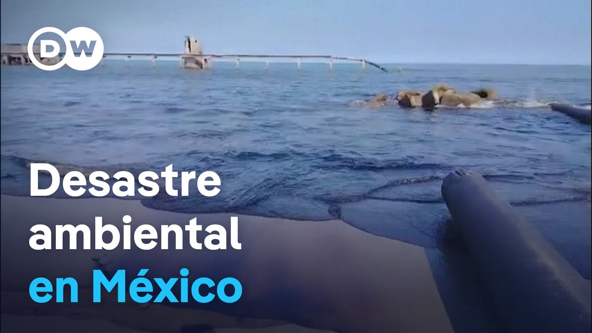Pescadores mexicanos denuncian nuevo derrame de Pemex Un nuevo desastre ecológico golpea la costa de Oaxaca. Pescadores denuncian una importante fuga de petróleo en la refinería de Salina Cruz operada por la estatal Pemex. Aunque la compañía asegura que la situación ya está bajo control, las comunidades locales alertan sobre el impacto ambiental y económico.