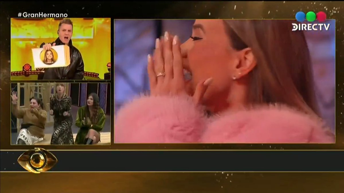 Cinzia primera salvada. #GranHermano #GranHermanoAr