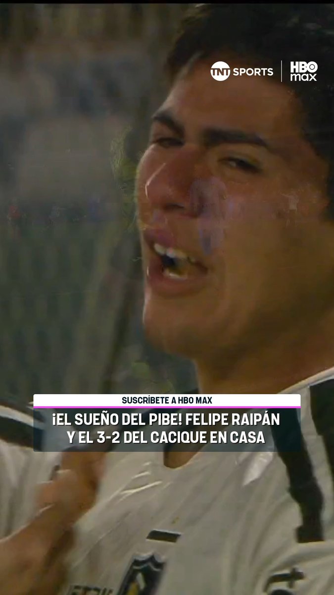 🤩🏆🏁 ¡EL GOL QUE NUNCA OLVIDARÁS, NENE! En su segundo partido como profesional, Felipe Raipán -de 16 años- anotó de cabeza el 3-2 de #ColoColo sobre O'Higgins en este #MatchdayJueves del Grupo E en la #CopaChileCocaColaZeroAzúcar 2026. Disfruta lo mejor del fútbol chileno. Suscríbete a #TNTSportsenHBOMax 📲💻 Link en la BIO 📍