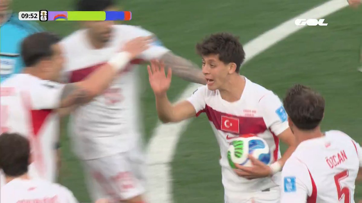Arda Güler marca su primer gol en un Mundial 🇹🇷