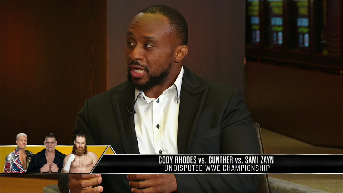 "If you're never a world champion, you feel like something's lacking." Ettore “Big E” Ewen believes this can be Sami Zayn's last chance at a title ✍️