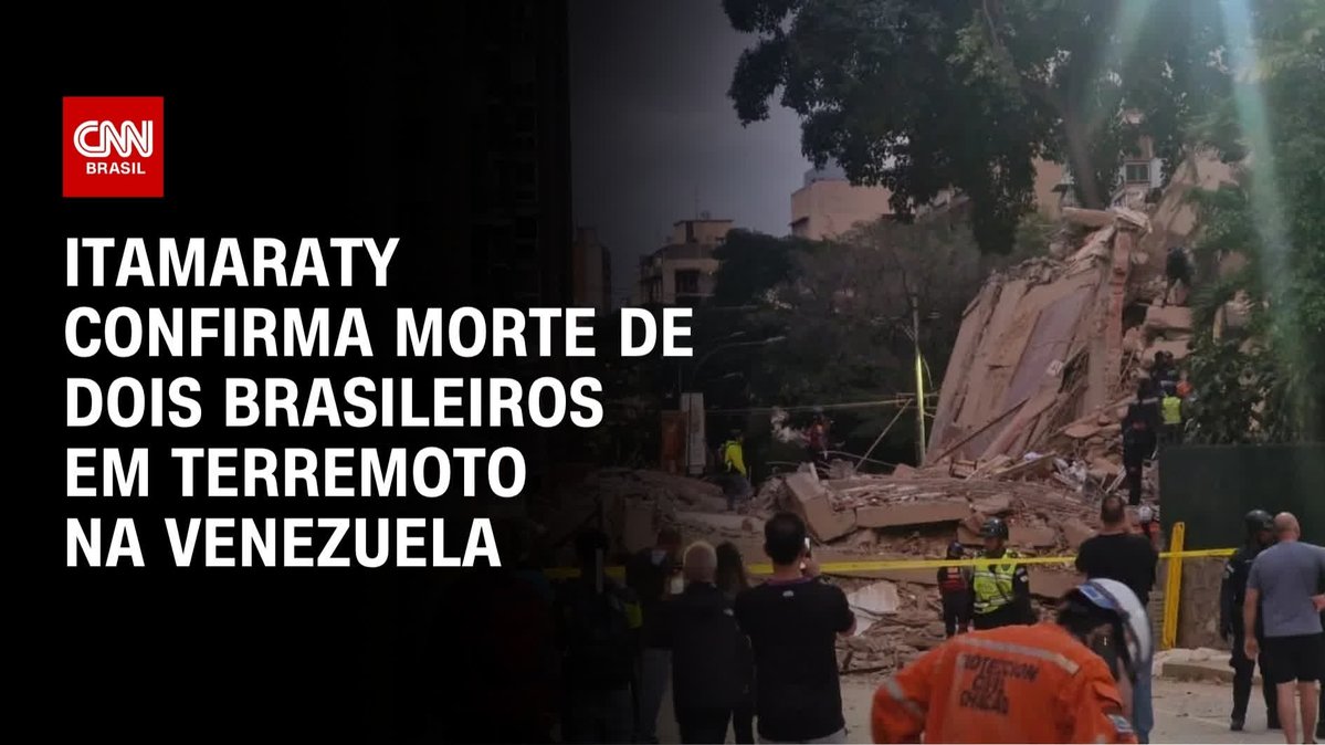 🇧🇷🇻🇪 | DESASTRE EN VENEZUELA: Brasil confirma la muerte de 2 de sus connacionales durante el terremoto.