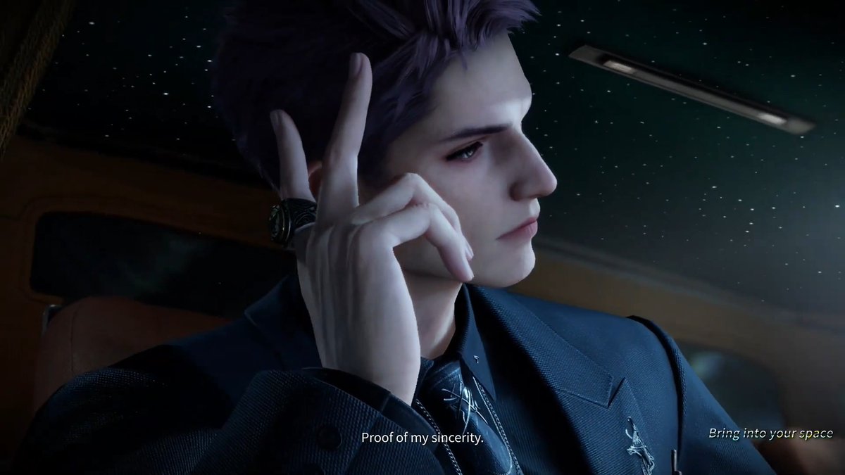 CEO Valko without his ears and tail, he cleans up so well omfg 🥴 #LoveandDeepspace