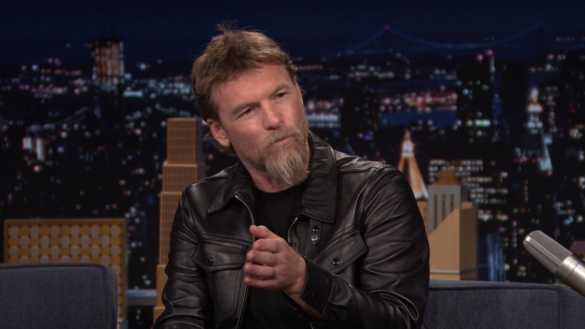 Sam Worthington explains what he meant when he said he plays a “damsel in distress” in his new series I Will Find You 😂 #FallonTonight