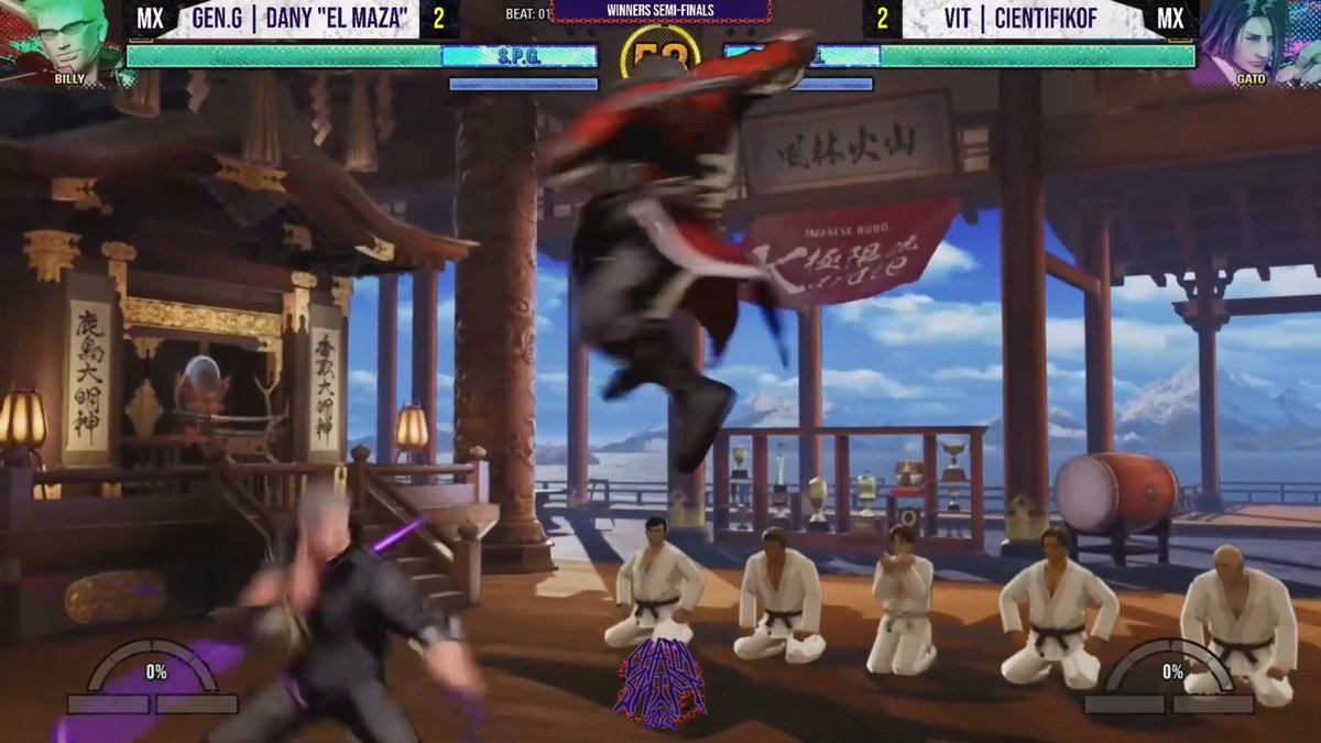 With just 1 HP remaining, Gen.G | Dany El Maza @ EVO mounts an incredible comeback with Billy, converting a single opening into a huge combo against VIT | CientifiKOF's Gato. #ChainShift2026 #FatalFury #CotW //