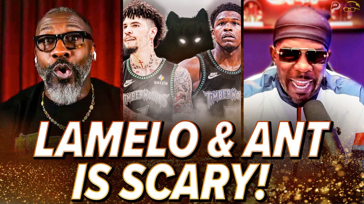The Timberwolves make a big move to keep Ant Man happy and trade for LaMelo Ball 👀 "I don't know how dangerous they're going to be...but, damn they're going to be fun to watch." shannon sharpe | Chad Johnson | isojoe | #Nightcap