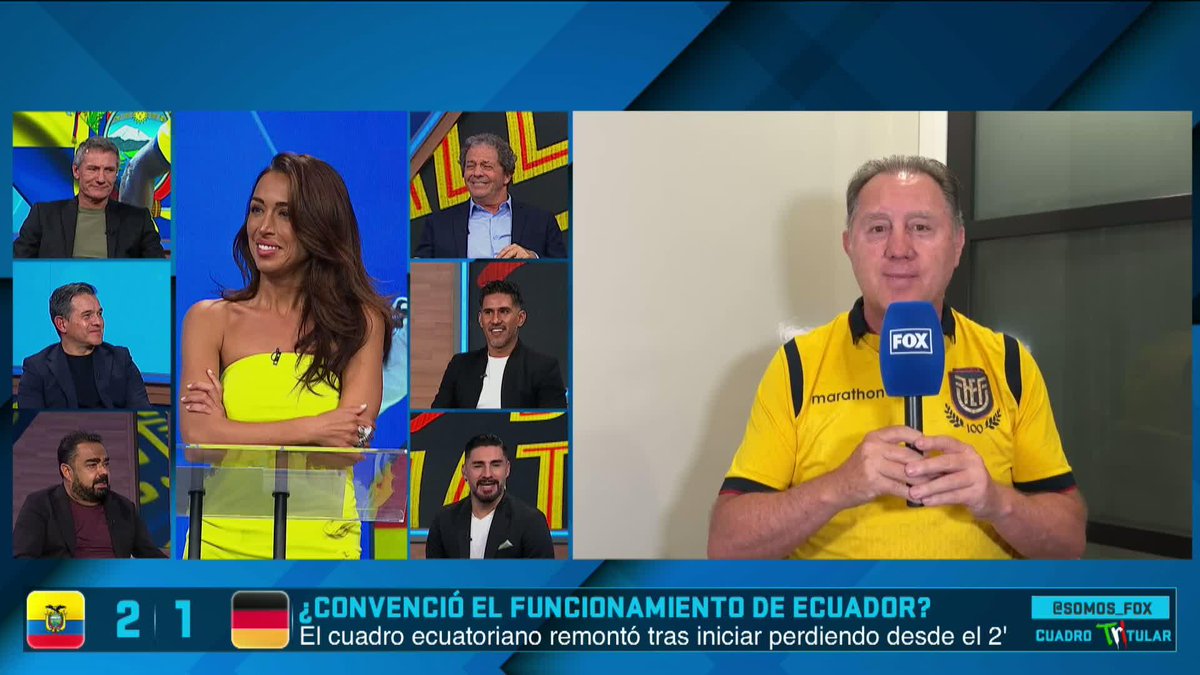 "Ecuador puede con México": Alex Aguinaga G 🐝 🔥 #CuadroTritular 🇲🇽