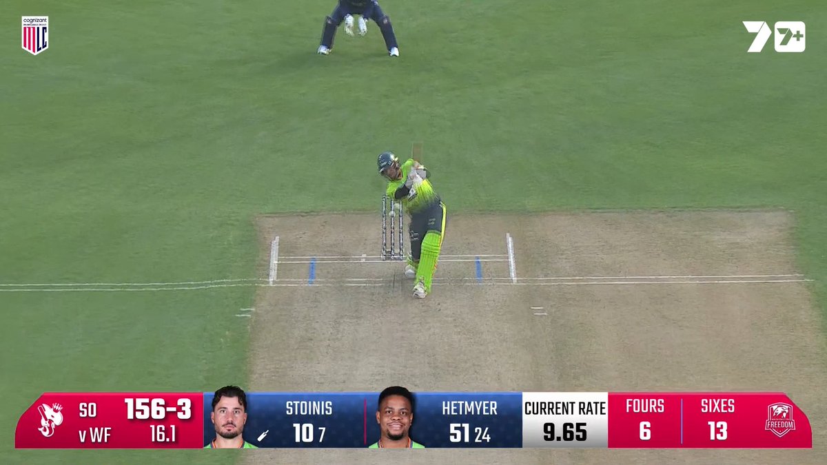 5 SIXES IN AN OVER BY MARCUS STOINIS. 🤯