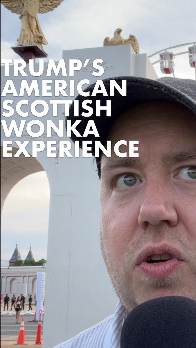 They’re already calling it the American Scottish Willy Wonka Experience. Trump’s wonky Great American State Fair even has a Temu triumphal arch. Join me for a tour