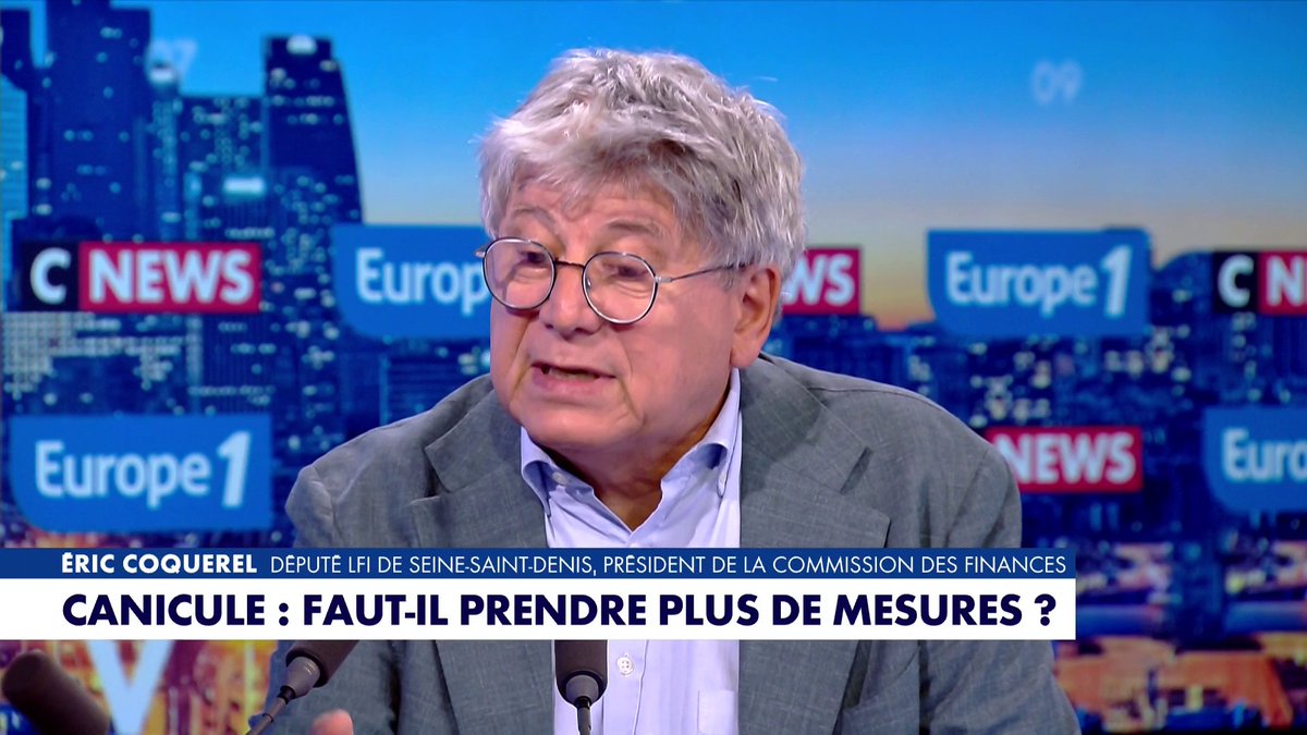 Eric Coquerel : «Il faut des oasis de fraîcheur dans chaque école», dans #LaGrandeInterview Toute l'info est à retrouver sur