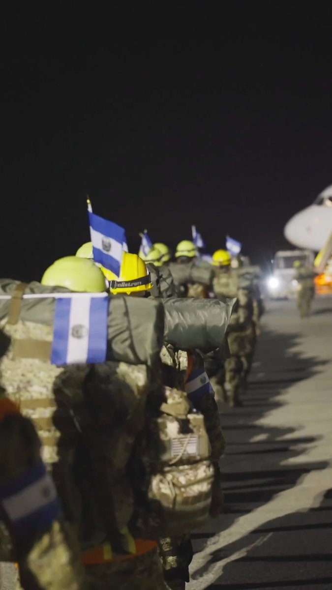 Nuestro tercer avión ya llegó a Venezuela y el cuarto ya va en camino. Seguimos reforzando esta misión. Dios bendiga a Venezuela 🇸🇻🇻🇪