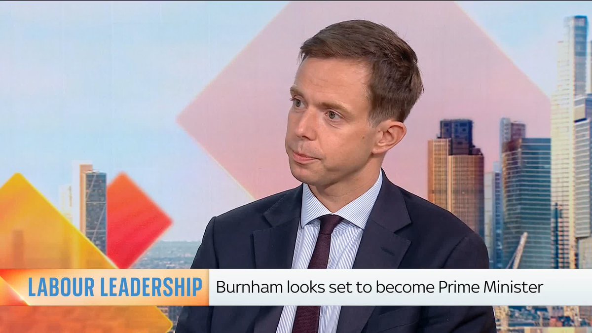 "Abundantly clear now that the Labour Party is all rallying behind Andy Burnham to be the next PM" - Justice minister Sky's Kamali Melbourne challenges Jake Richards MP on whether there should be a leadership contest.