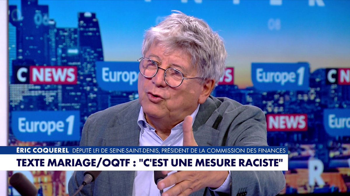 Eric Coquerel : «C’est une mesure raciste», dans #LaGrandeInterview Toute l'info est à retrouver sur