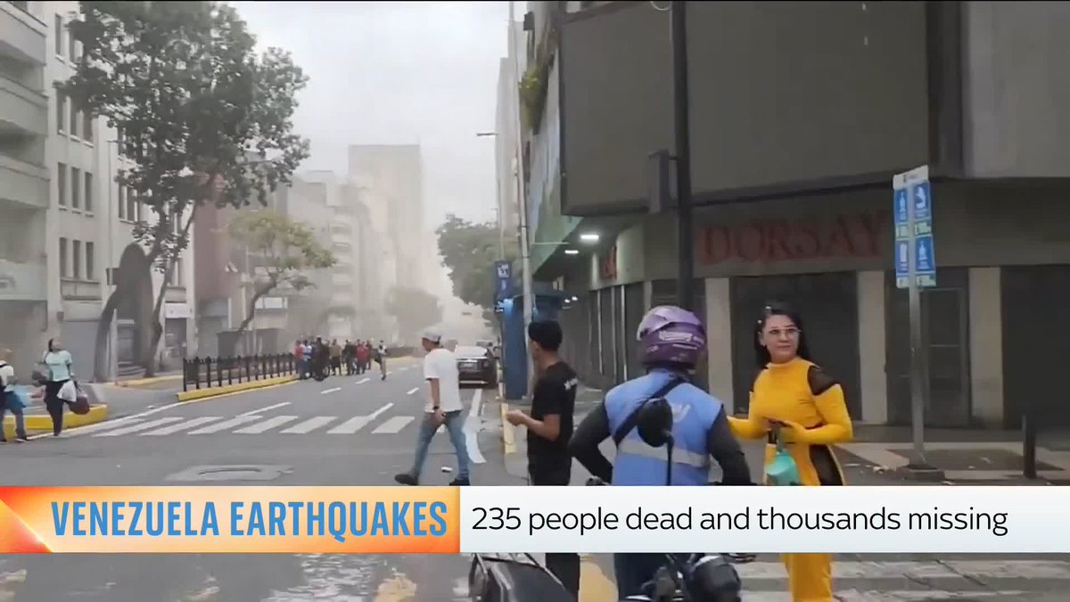 "This is like two major disasters colliding at the same time, an earthquake on top of a very destroyed institutional system," says Karina Arteaga, a former journalist who lived in Caracas ⬇️