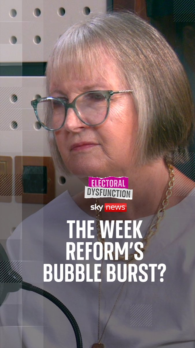 Has Nigel Farage had his worst political week? Beth Rigby, Harriet Harman and Ruth Davidson discuss on this week's episode of Electoral Dysfunction. Listen now wherever you get your podcasts: #electoraldysfunction
