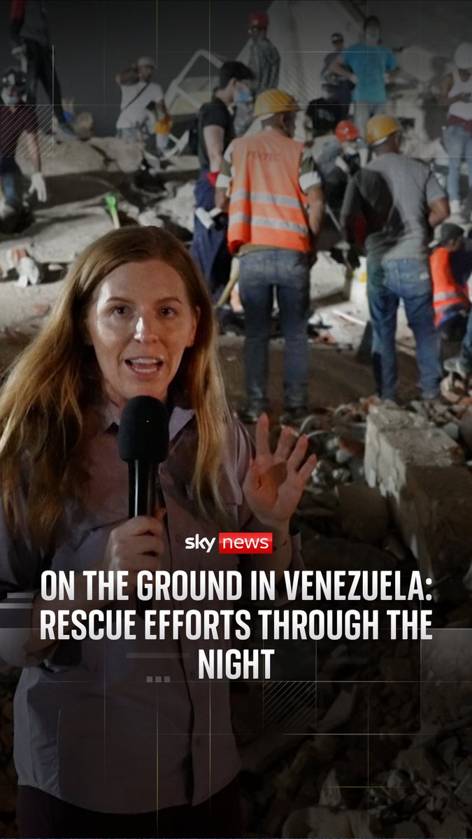 At least 235 people are dead and more than 50,000 people have been reported missing after two strong earthquakes devastated Venezuela. Experts have warned the death toll is likely to rise. Sky's Martha Kelner reports from Caracas. Read the latest: