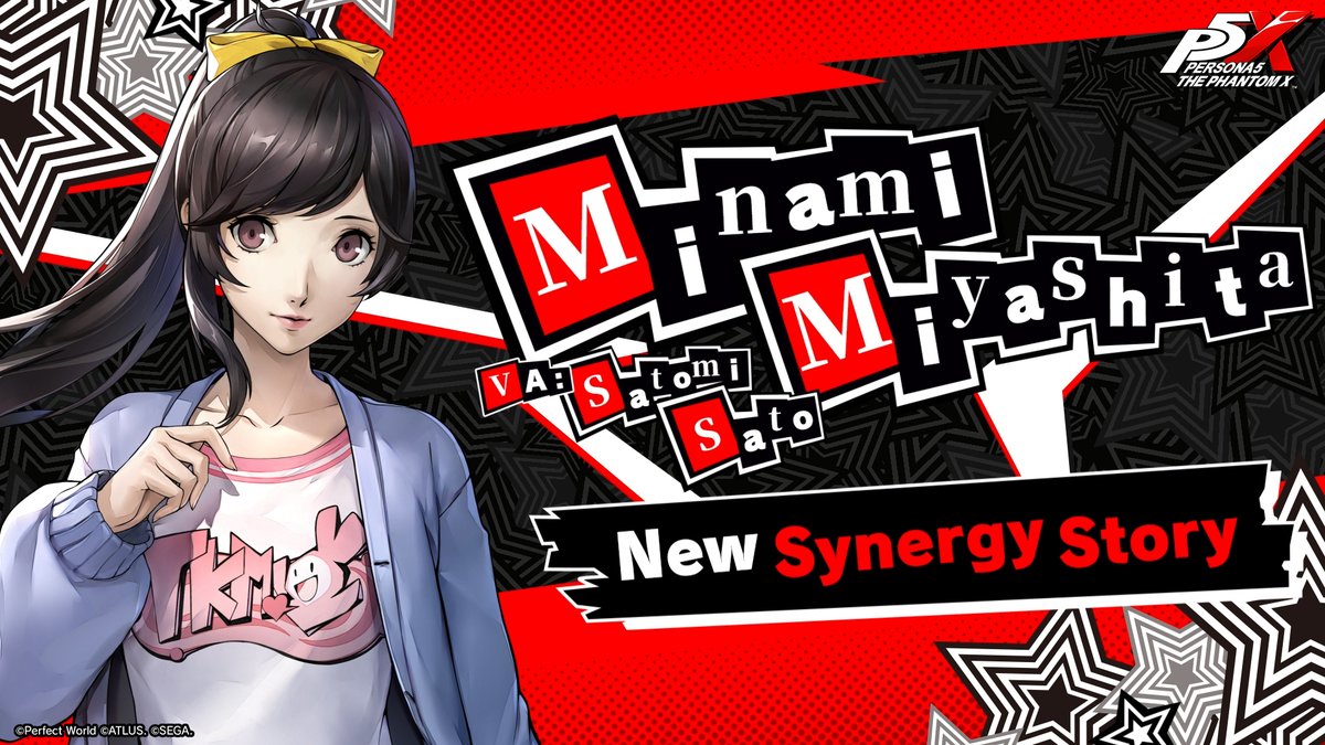 ✧─Side Story Trailer─✧ Here's a preview of Minami Miyashita's side story (Synergy)! "As long as I can help everyone out, isn't that the best thing there is?" 💉 Minami Miyashita (VA: #SatomiSato) #P5XEN #MinamiMiyashita
