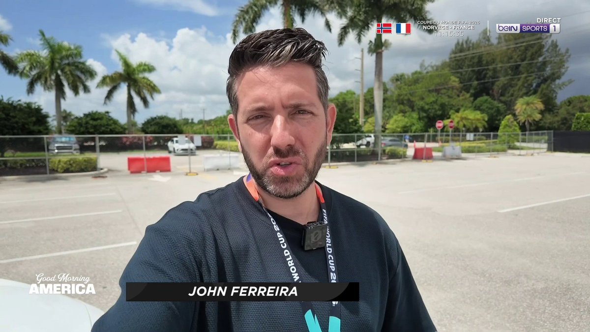 🌄 #GoodMorningAmerica 🇺🇸Comment se passe une journée type pour nos envoyés spéciaux aux USA ? 👀 Entre déplacements, préparation, rendez-vous... John Ferreira nous montre tout ! #beINFWC2026