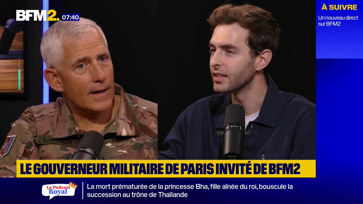 Armée européenne, avions ukrainiens: le gouverneur militaire de Paris dément les rumeurs sur le défilé du 14-Juillet #BFM2