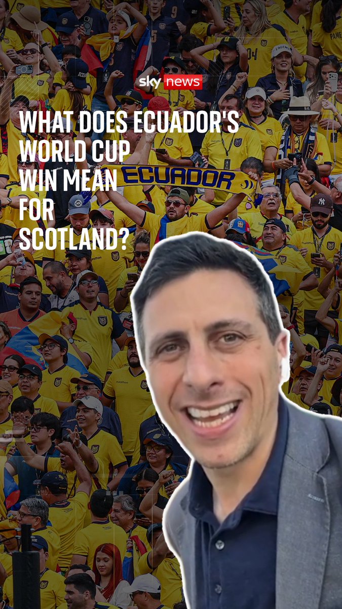 Gonzalo Plata scored the winner for Ecuador against Germany to give them a fine chance of progressing to the knockout stages of the World Cup. Scotland hopes on the brink following defeat against Brazil. Sky's Rob Harris reports from the New York New Jersey Stadium.
