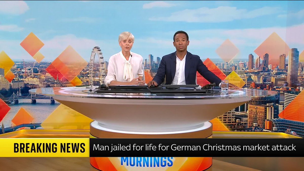 BREAKING: A man who killed six people when he drove a car into crowds at a Christmas market in Germany has been sentenced to life in prison. Read more: