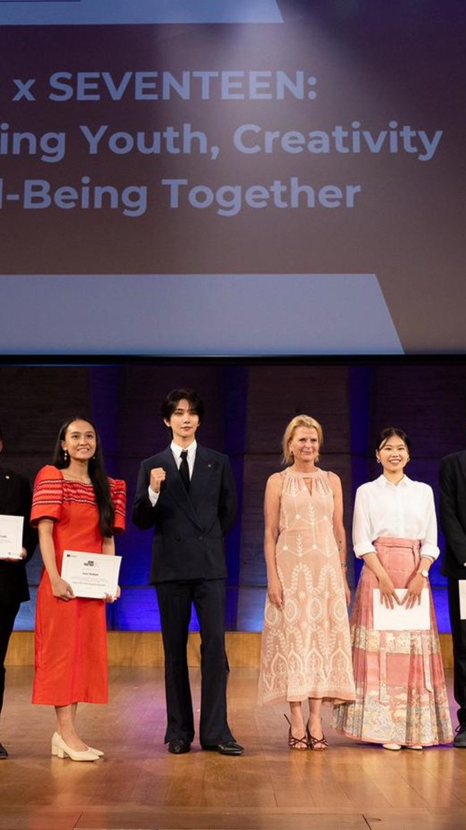 UNESCO and SEVENTEEN (세븐틴(SEVENTEEN)) marked a new milestone for the #GoingTogether – For Youth, Creativity and Well-Being initiative, launching its Scale-Up Phase. 🌍 100 projects 👥 21,000+ direct beneficiaries 🤝 700+ community activities ✨ 10 projects selected to scale up their impact. #SEVENTEEN Åsa Regnér