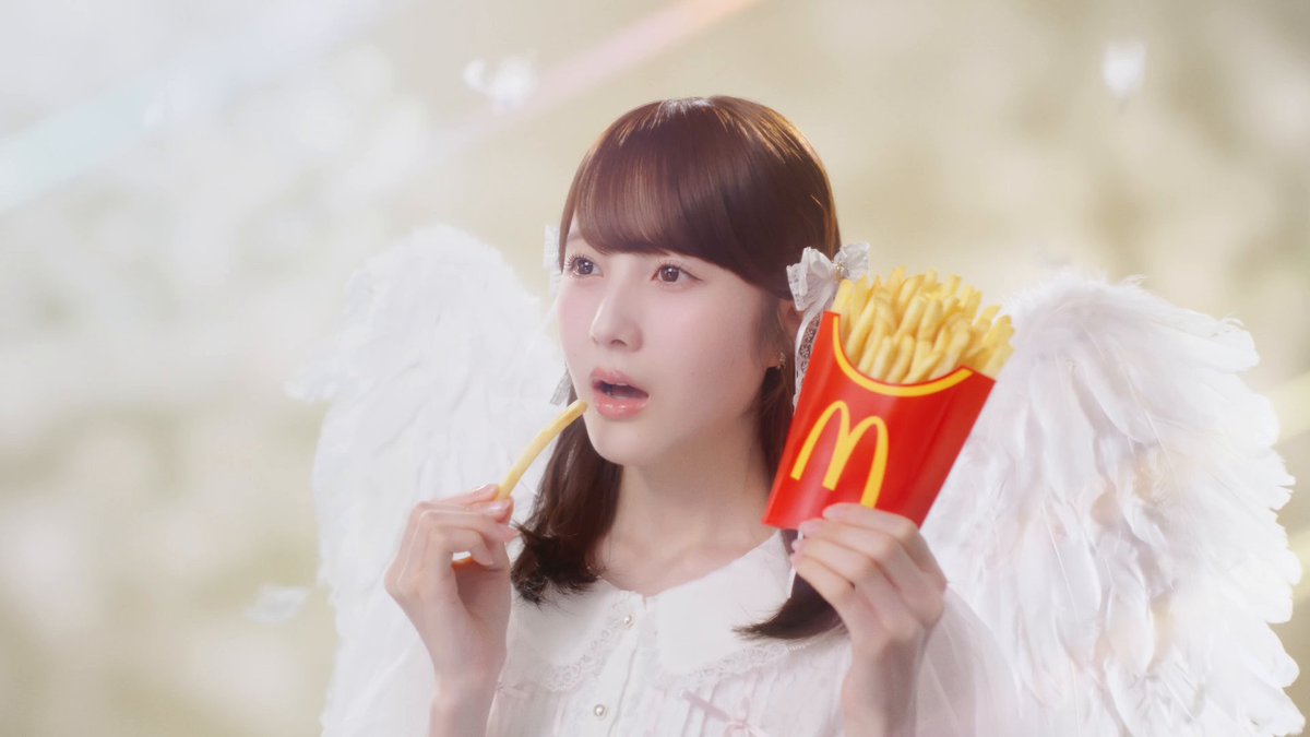 天使も愛する、おいしいポテト。 出演:本田紗来
