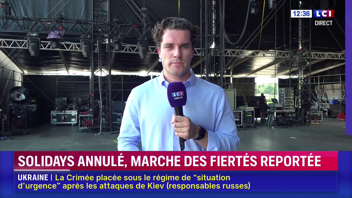 🔴🌡️ Canicule historique : le festival Solidays annulé à quelques heures de l’ouverture