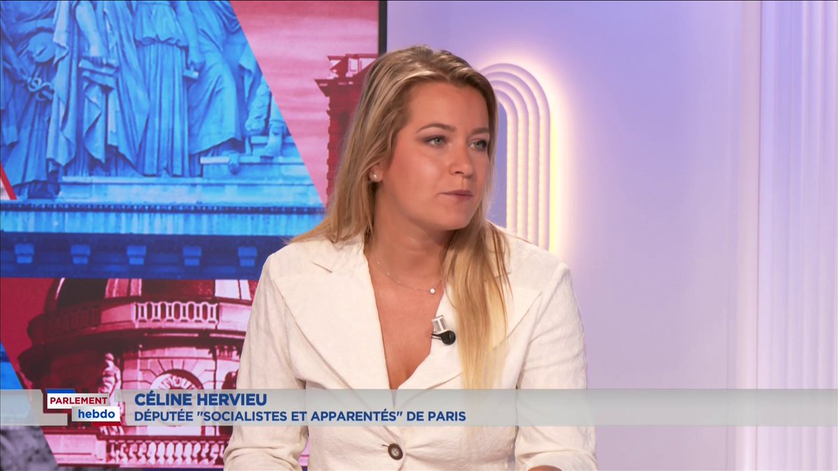 Canicule : "Il faut un plan climatisation, mais la climatisation, c'est une solution de court terme. Cela ne règle pas, voire cela empire le problème de la chaleur et du réchauffement climatique à long terme", estime la députée socialiste Céline Hervieu.
