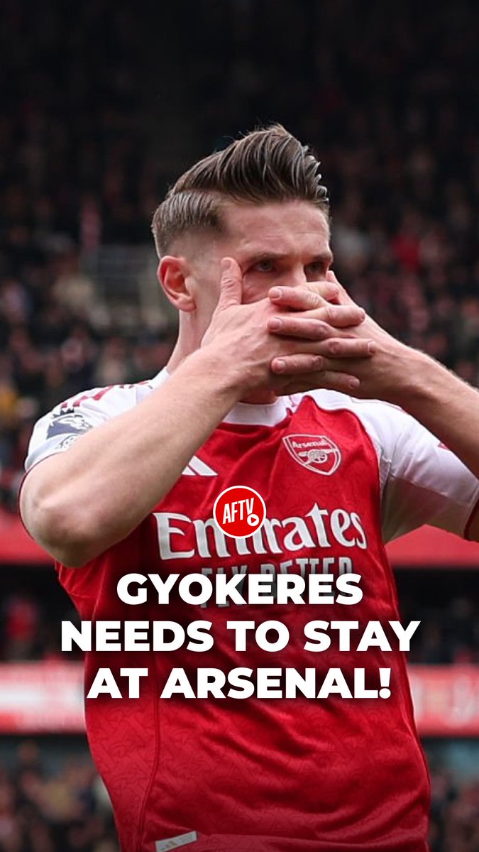 Viktor Gyokeres deserves another season at Arsenal! 🔥 #TalkingTransfers