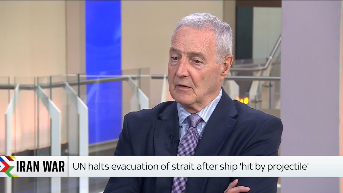 The UN has halted the evacuation of thousands of seafarers in the Strait of Hormuz after a Taiwanese cargo ship was hit on one side Prof Michael Clarke explains more about the suspected attack and what it may mean for the future of the strait Read more: