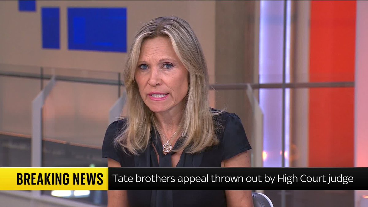 An appeal by Andrew and Tristan Tate has been thrown out by a High Court judge The brothers launched a legal challenge against the Crown Prosecution Service after it did not disclose the names of their alleged victims in UK criminal proceedings.